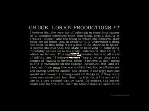 All Chuck Lorre Productions Cards