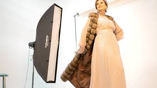 Ирина Безрукова Backstage Русская Зима Согреет Всех