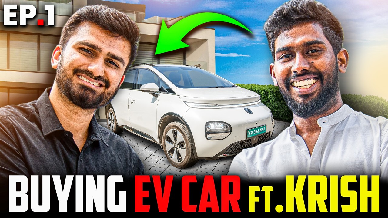 Krish and Aish யின் புது EV Car @Krishandaish  | EV Buying Series Ep-01 #evcar #automobile