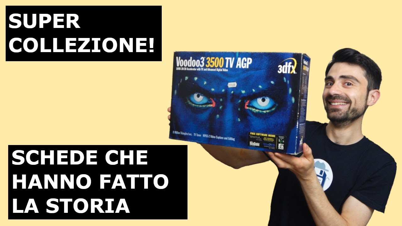 Update LE MITICHE 3DFX VOODOO DA VICINO CON LA MIA COLLEZIONE!