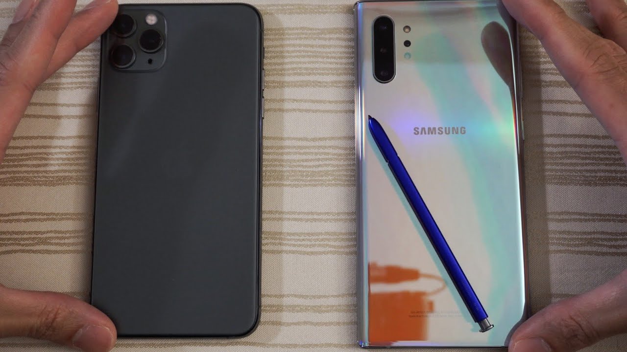 iPhone 11 Pro Max vs Samsung Galaxy Note 10+: Which $1,100 giant phablet  phone is best?