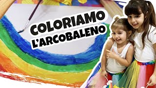 Impara i colori dell' ARCOBALENO 