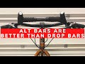 Alt Bars Are Better Than Drop Bars On Gravel Bikes | Surly Karate Monkey Gravel Bike | Moloko Bars