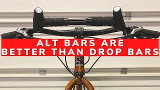 Alt Bars Are Better Than Drop Bars On Gravel Bikes | Surly Karate Monkey Gravel Bike | Moloko Bars Resimi