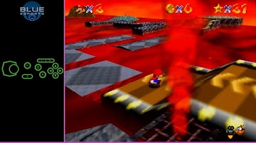 Red Hot Log Rolling (easy sidehop) w/ Input Display