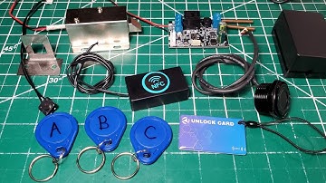 Mobile Phone NFC Fingerprint Relay Control Module Review | AliExpress | Tagalog Version