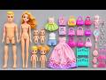 26 Minutes Satisfying with Unboxing Barbie Family Playset, Doll Toys ASMR | Relaxing Toys #21