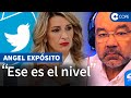 Ángel Expósito, sobre Yolanda Díaz y el Twitter "muy masculino"