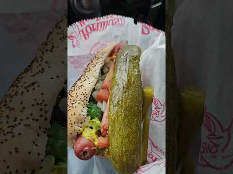 Portillos hot dog. finally!!!!