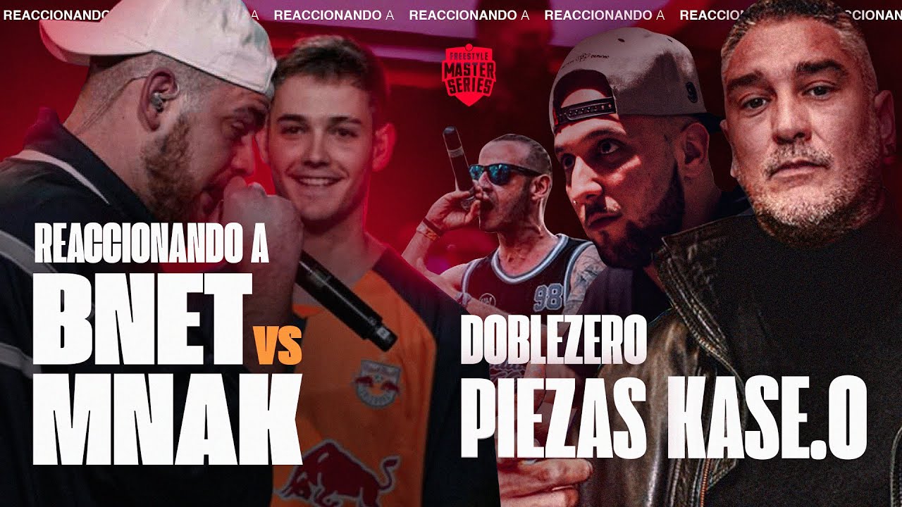 PIEZAS, KASE.O y DOBLEZERO REACCIONAN a BNET vs MNAK y hablan sobre FREESTYLE | #FMSESPAÑA