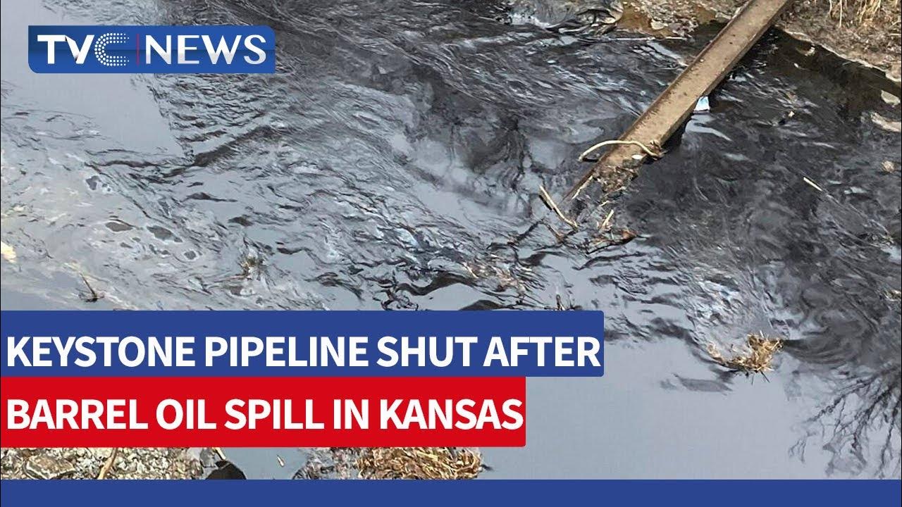 Keystone Pipeline Shut Down Over 14,000 Barrel Oil Spill in Kansas, Canada