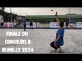 FINALE DU CONCOURS COMPLÉMENTAIRE RUMILLY 2024 #petanque