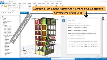 How to Correct All The Warnings Completely in Protastructure