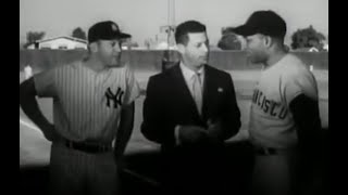 Home Run Derby Mickey Mantle vs Willie Mays Intro 1960
