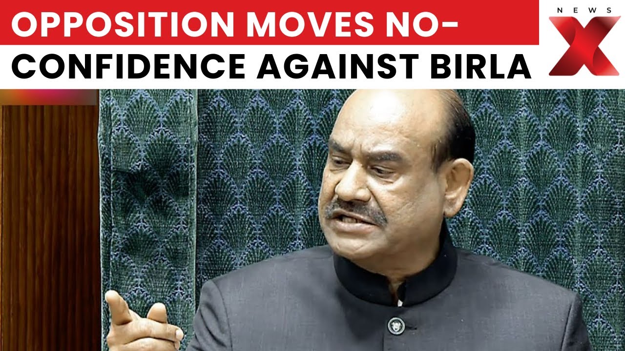 Opposition To Move No-Confidence Motion Against Speaker Om Birla After ...