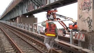 Construction that shut down part of A train subway line set to end by Memorial Day