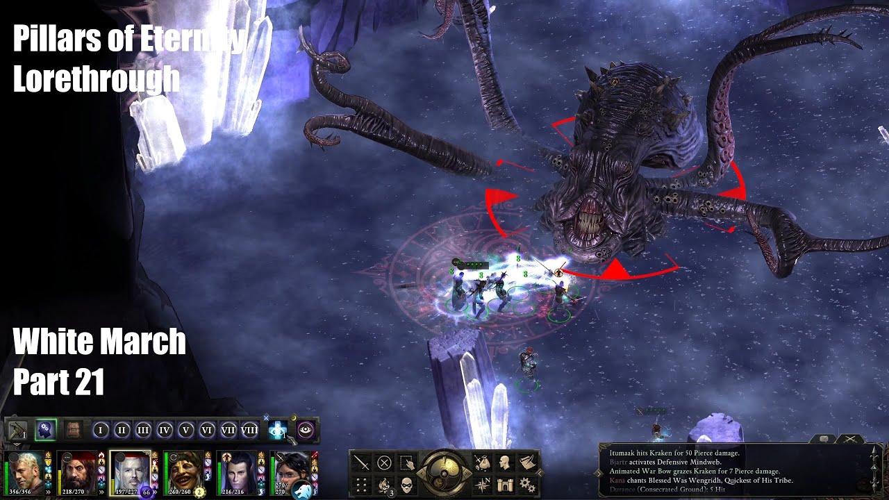 Pillars of Eternity White March Lorethrough Pt. 21 The Kraken and the