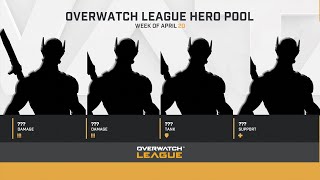 Hero Pool Reveal | Week of April 20th