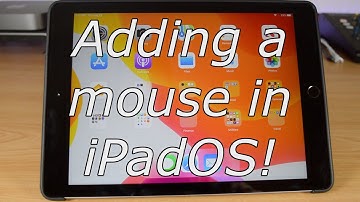 How to connect a mouse in iPadOS!