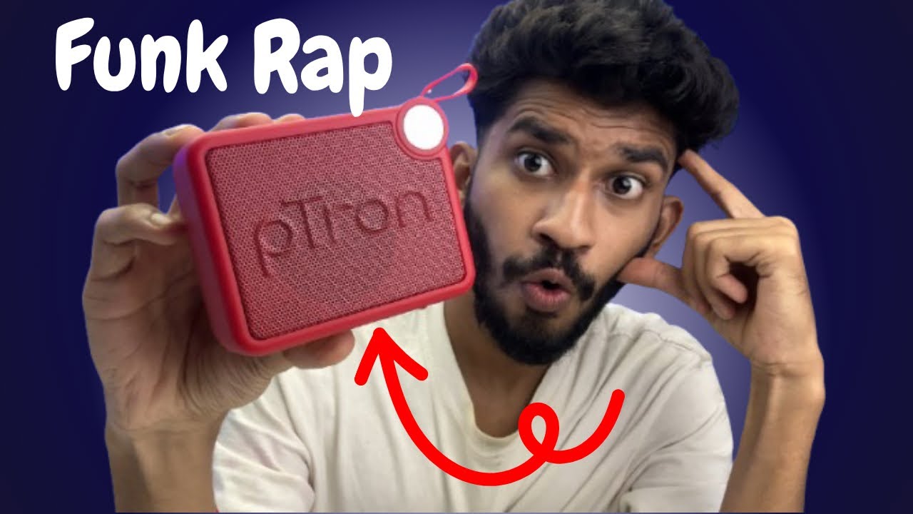 Under - ₹449/-  Best Bluetooth Speakers Review 😳 The pTron Funk Rap