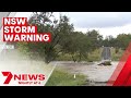 Thunderstorms moving across NSW | 7NEWS