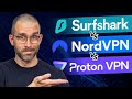 BEST VPN comparison | NordVPN vs Surfshark vs Proton VPN