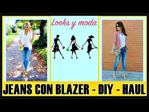 OUTFITS CON BLAZER FEMENINO | CHAQUETAS Y BLAZER MUJER 2019 @ModaparaDamas