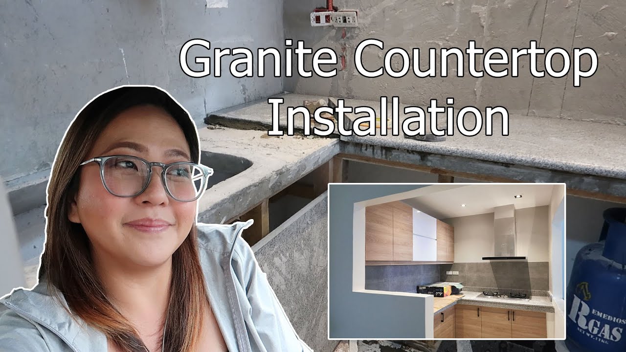 Granite Kitchen Countertop Installation - YouTube
