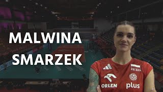 MALWINA SMARZEK: MAM WOBEC SIEBIE DUŻE OCZEKIWANIA #SMARZEK #POLSKA #REPREZENTACJAPOLSKI #SIATKÓWKA