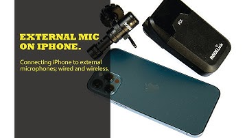 Using External Microphone on iPhone X, 12, 13, 14 + Lightning Adapter - 2021 Fix. Wired & Wireless.