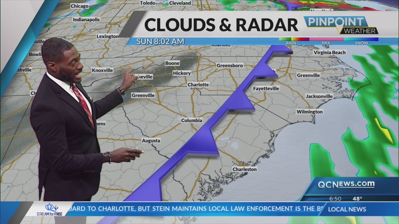 Comfortable fall weather Thursday for the Charlotte area - YouTube