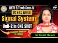 Signal System U-2 ONE SHOT 🔥 | AKTU EC Sem-4 | Complete Revision by Swati Ma’am | Gateway Classes