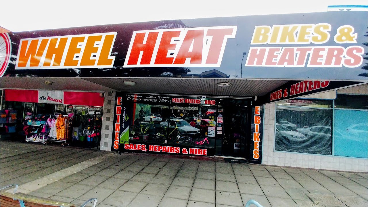 Wheel Heat Wonthaggi, Bike Shop, Wood Pellet Heaters YouTube