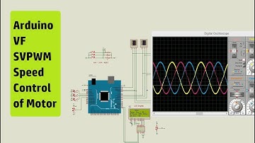 Arduino base V/F Control using SVPWM for Speed Control of 3 Phase Motor