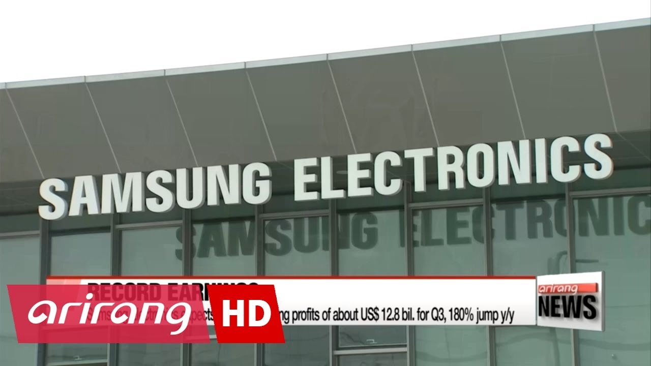 Samsung Electronics predicts record profits for third quarter - YouTube