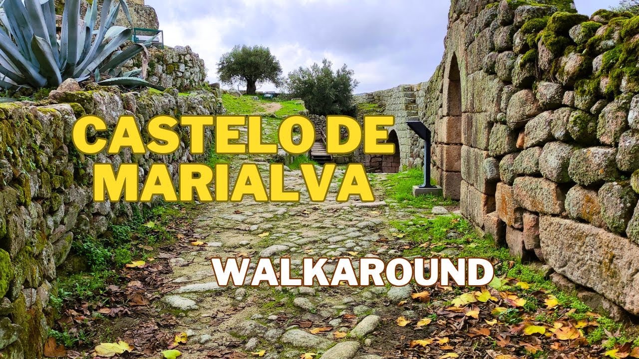 Castelo de Marialva walkaround Guarda Portugal