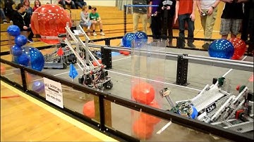VEX Robotics Toss up Final 1 2 RI Regional