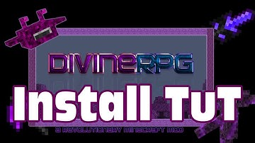 How to install Divine RPG Mod - HUNDREDS OF ITEMS/BLOCKS plus much much MORE