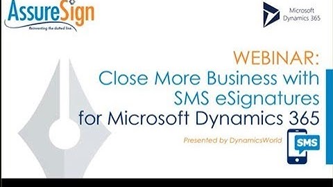 e-Signatures and Dynamics 365/CRM: Trends shaping the technology