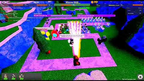 When you accidentally trigger hidden wave in NPC TOWER DEFENSE