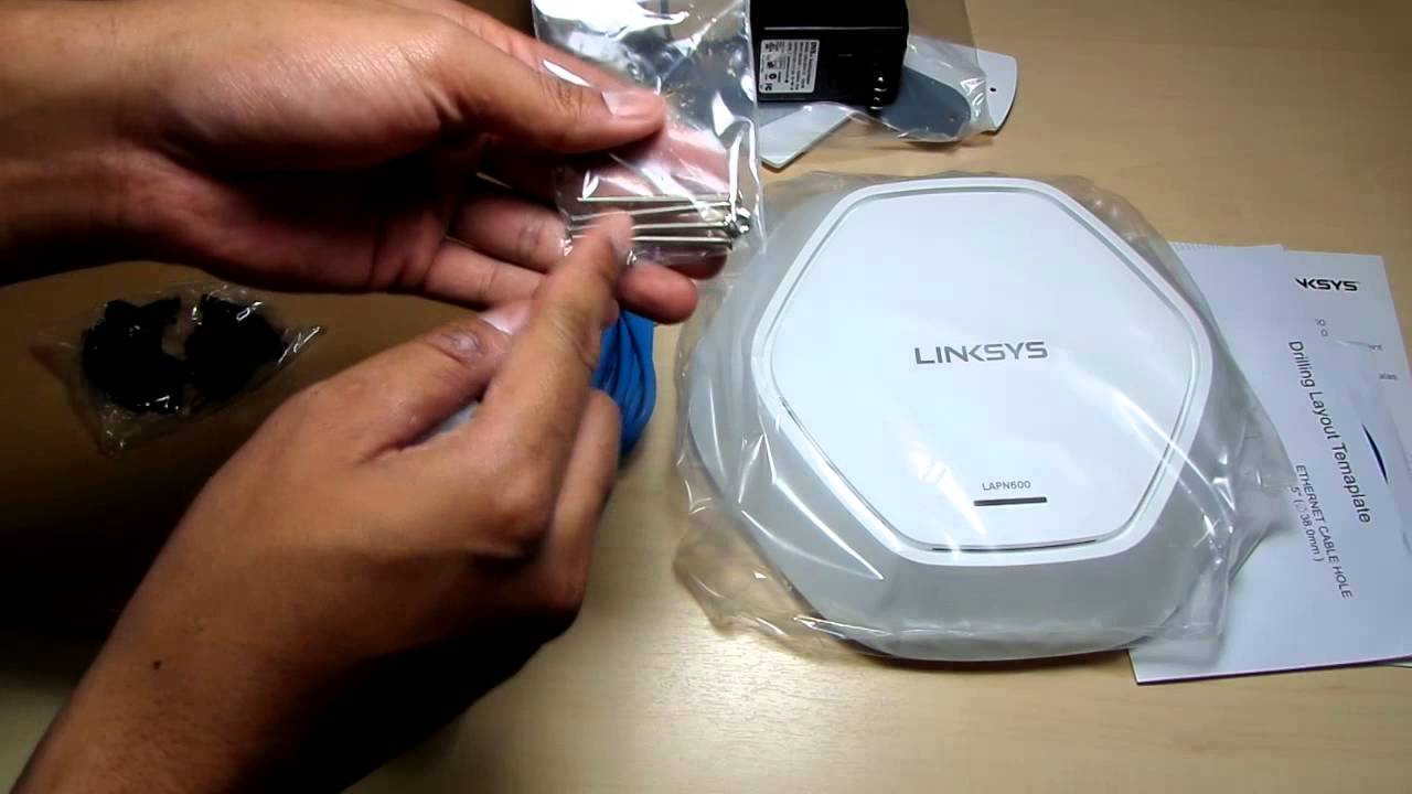 SYS2U.COM - แกะกล่อง Linksys LAPN600 -300/300 Mbps Dual-Band 2.4/5.0GHz