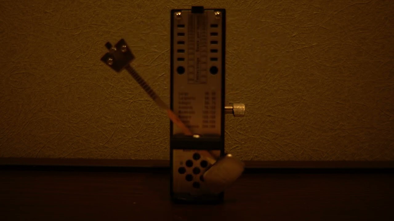 【 睡眠用BGM 癒し音】メトロノーム　55min  助眠用节拍器　metronome