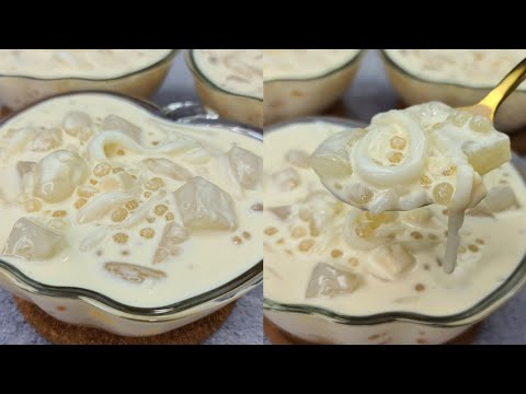 Try to make this on Christmas ,Mouthwatering Dessert ,with Few Ingredients | White Christmas Salad