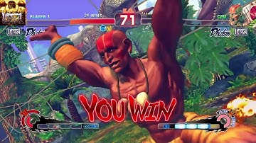 ダルシム（Dhalsim）　スーパーコンボ　ヨガインフェルノ　ウルトラストリートファイターⅣ