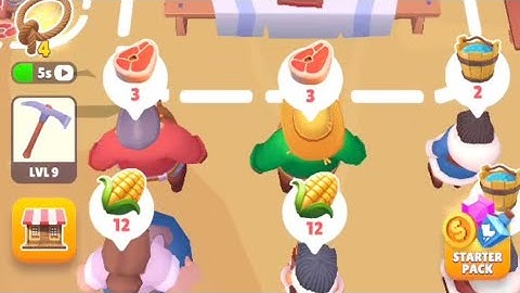 Gold rush frozen adventures gameplay walkthrough Feed Villagers