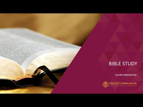 Bible Study: the