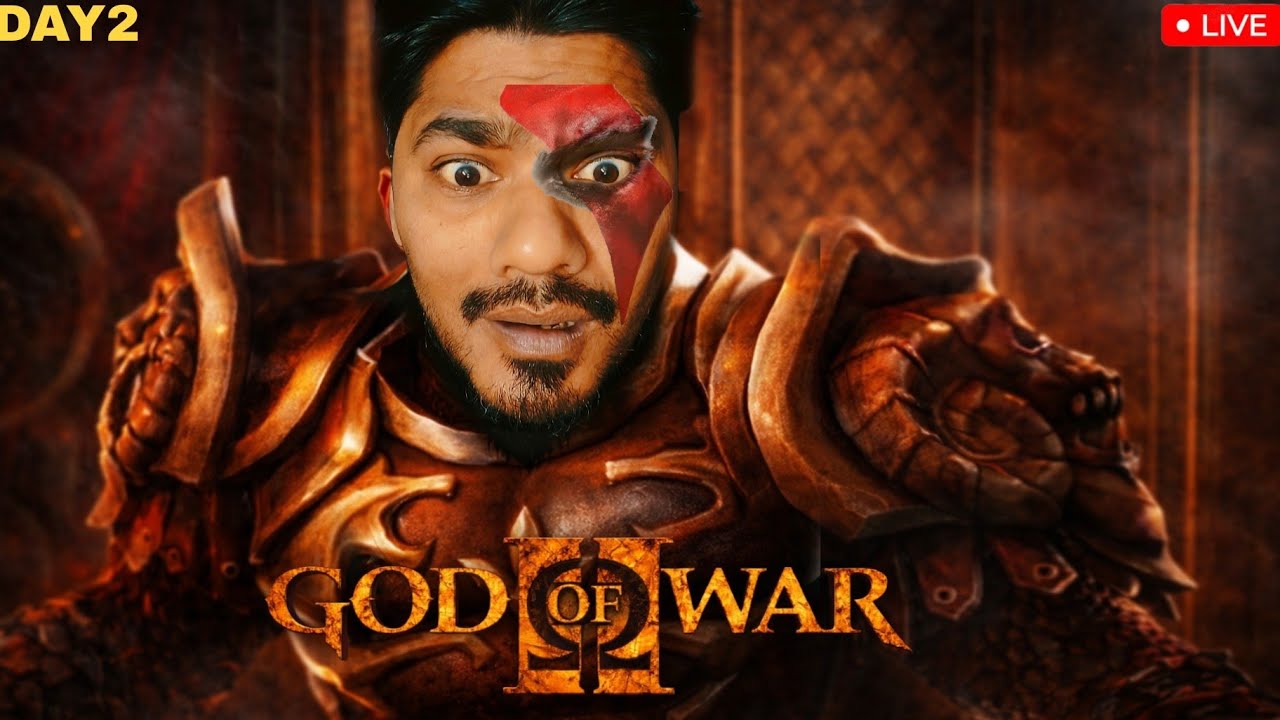 God of War 2 HARD MODE 🔥 | Day 2 – This Is Getting Brutal (LIVE)