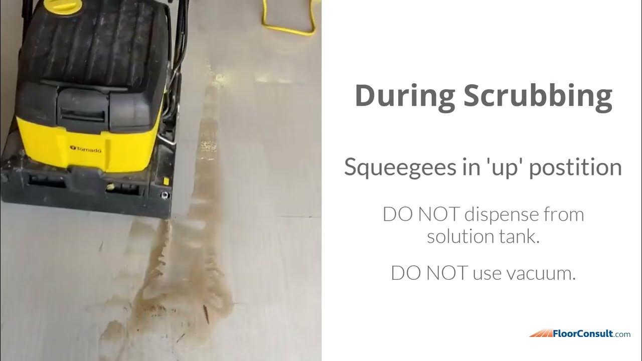 Two ways to Clean Commercial LVT Floors YouTube