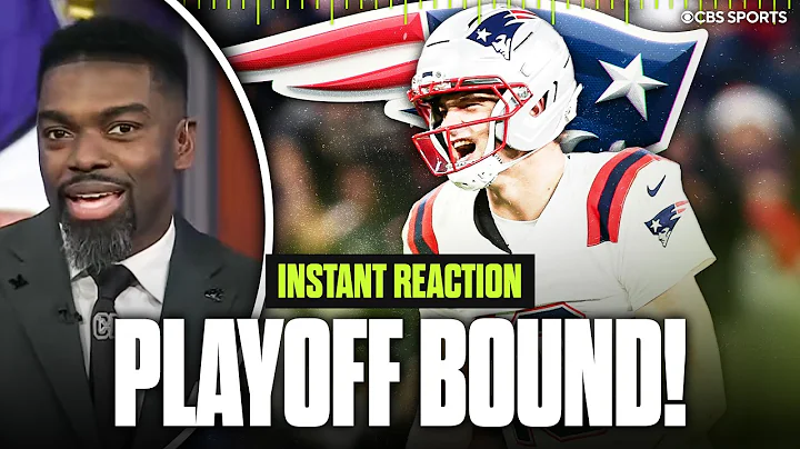Patriots surge past Ravens to CLINCH playoff berth | Lamar Jackson exits game with back injury