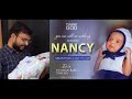 Our baby girl  nancy nickname naming at church with prayer  nuthan babu  shylaja  santo smaran